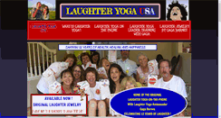 Desktop Screenshot of laughteryogausa.com